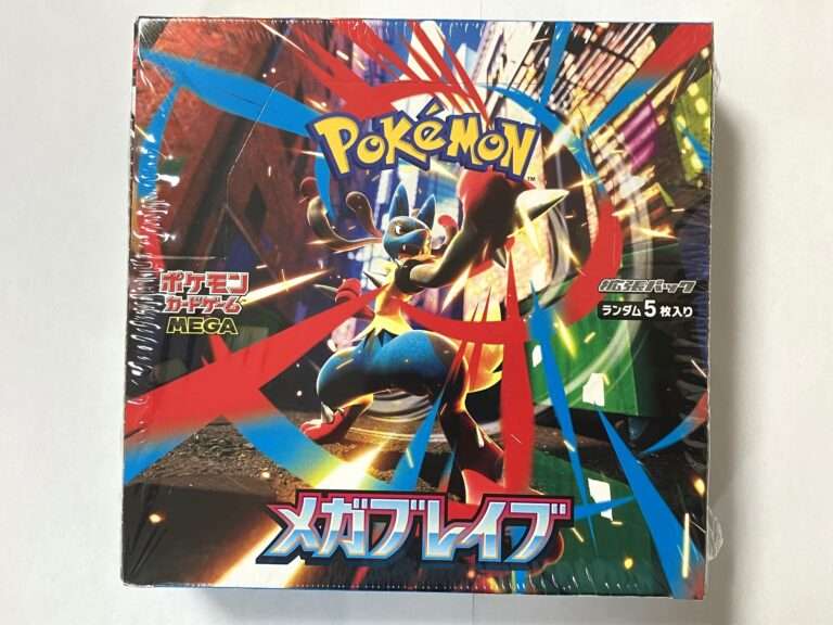 4boxes Pokemon Card MEGA Mega Brave Box From Japan