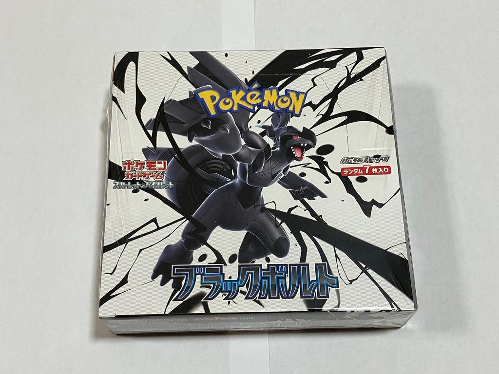 4boxes Pokemon Card Scarlet & Violet Expansion Pack Black Bolt Box From Japan