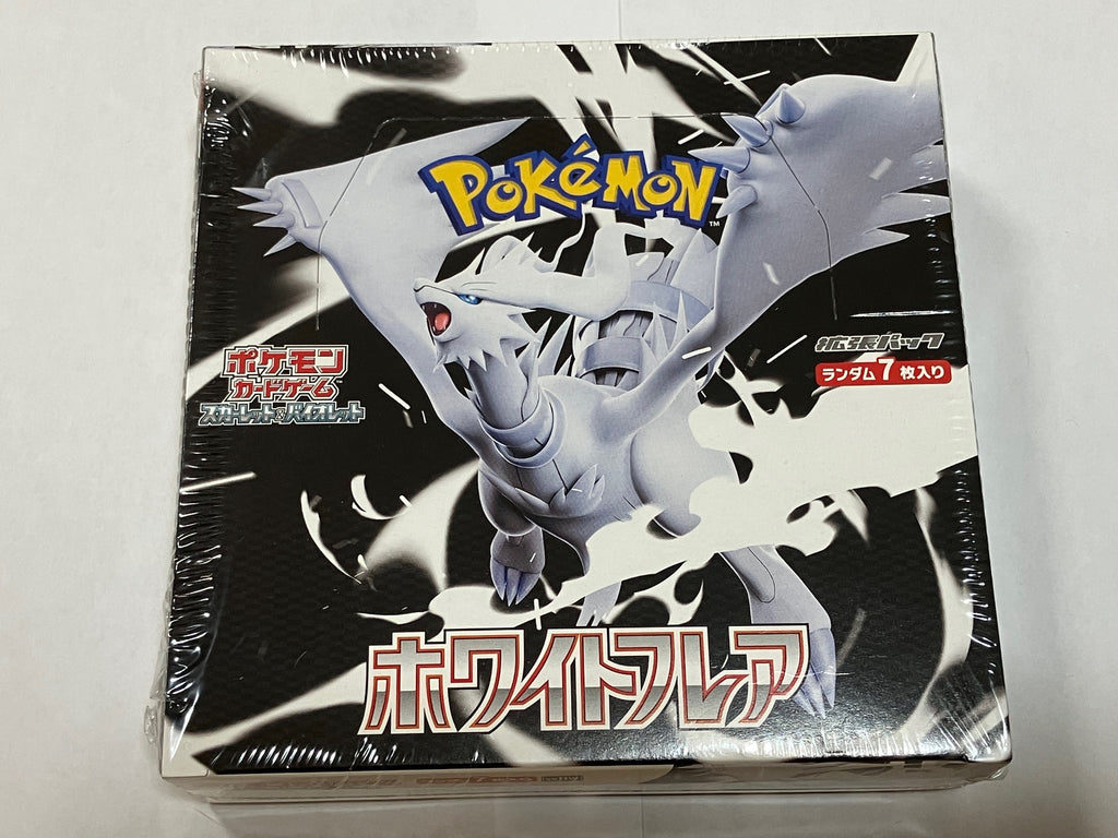 4boxes Pokemon Card Scarlet & Violet White Flare Box From Japan