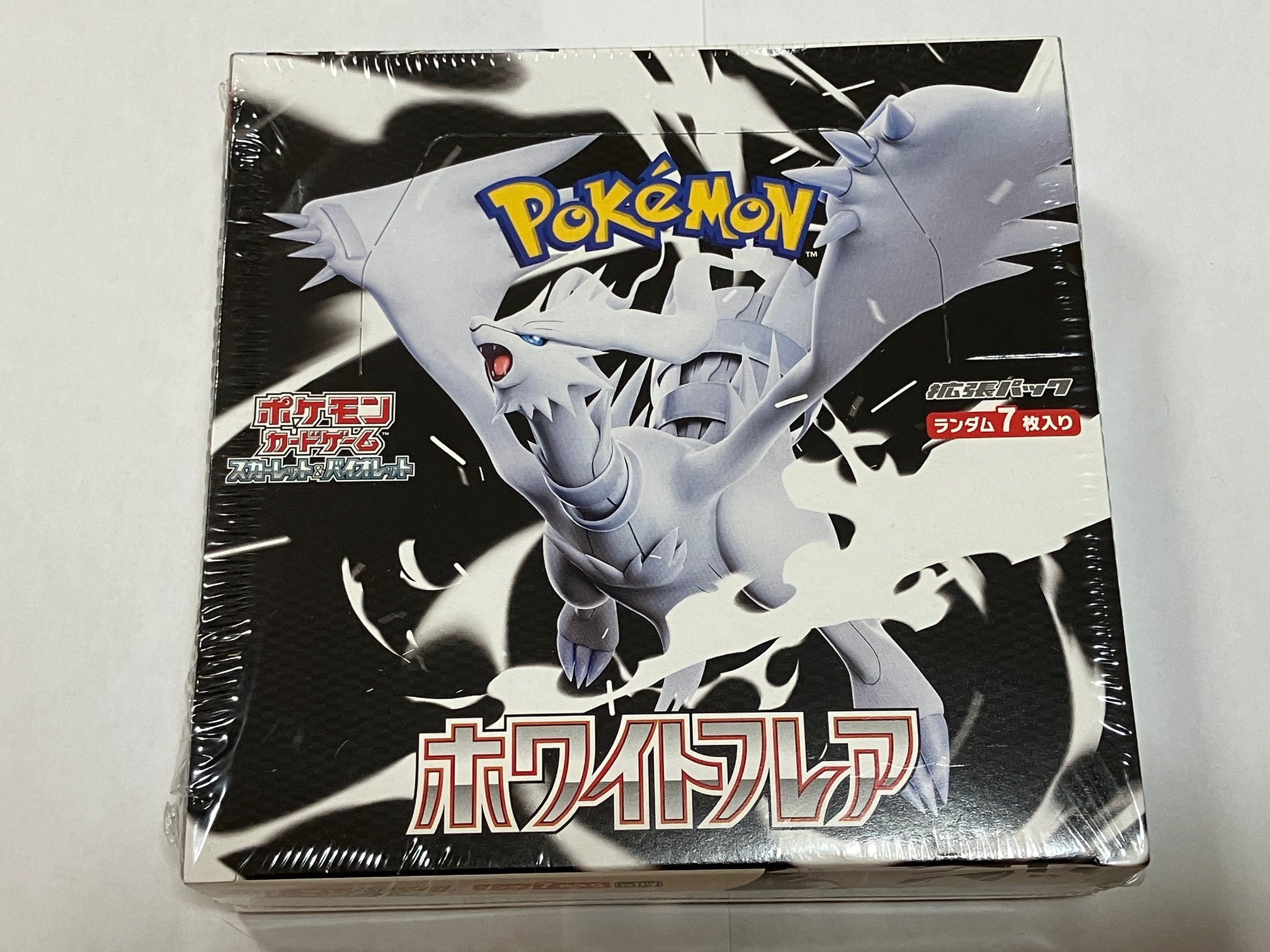 4boxes Pokemon Card Scarlet & Violet White Flare Box From Japan