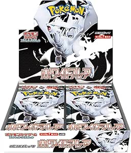 4boxes Pokemon Card Scarlet & Violet White Flare Box From Japan