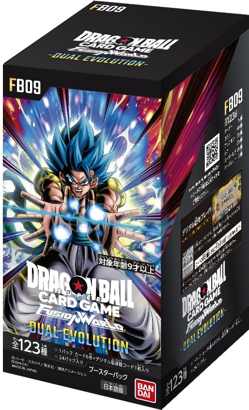 DRAGON BALL SUPER CARD FUSION WORLD Booster Pack DUAL EVOLUTION Box From Japan